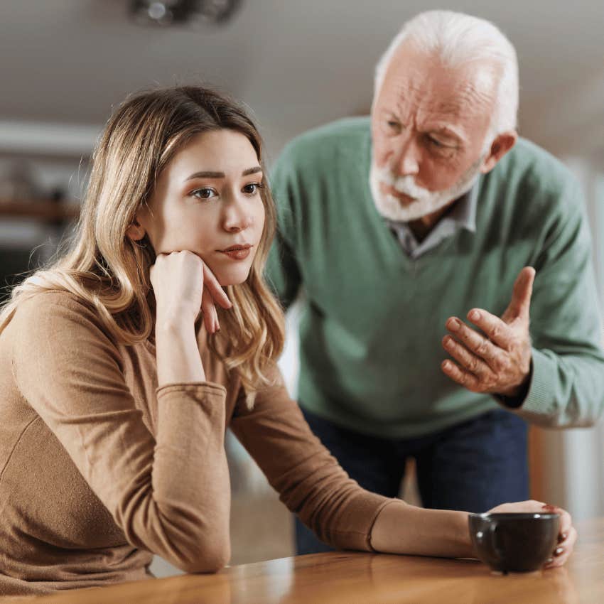 emotionally childish father belittling his daughter