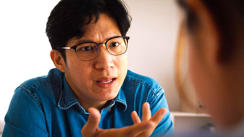 man with zero patience says he's heard this before