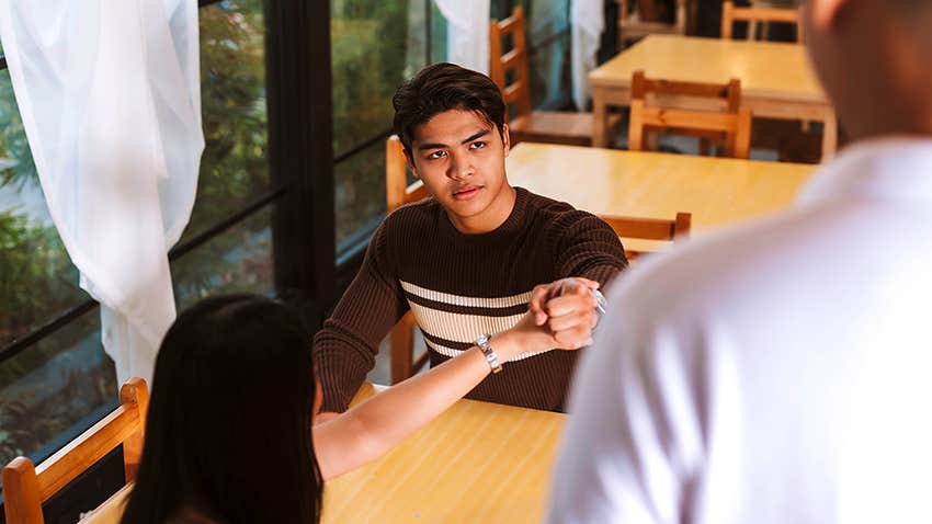 man with zero patience says he's not in the mood for this