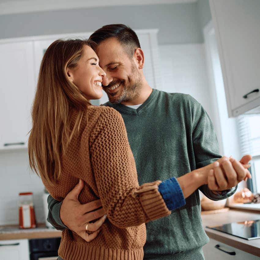 emotionally intelligent couple showing encouragement to each other
