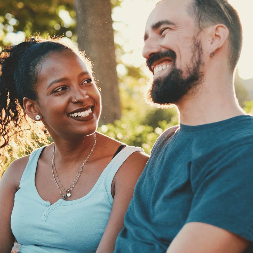 emotionally mature couple expressing pride in each other