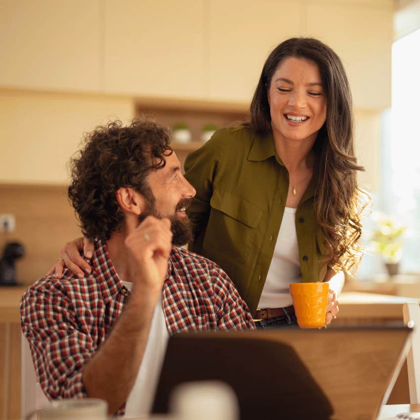 emotionally mature couple giving forgiveness