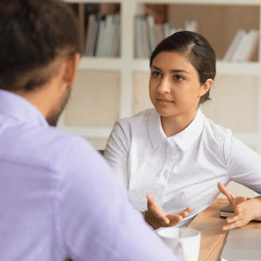 emotionally stable woman expressing her wants assertively