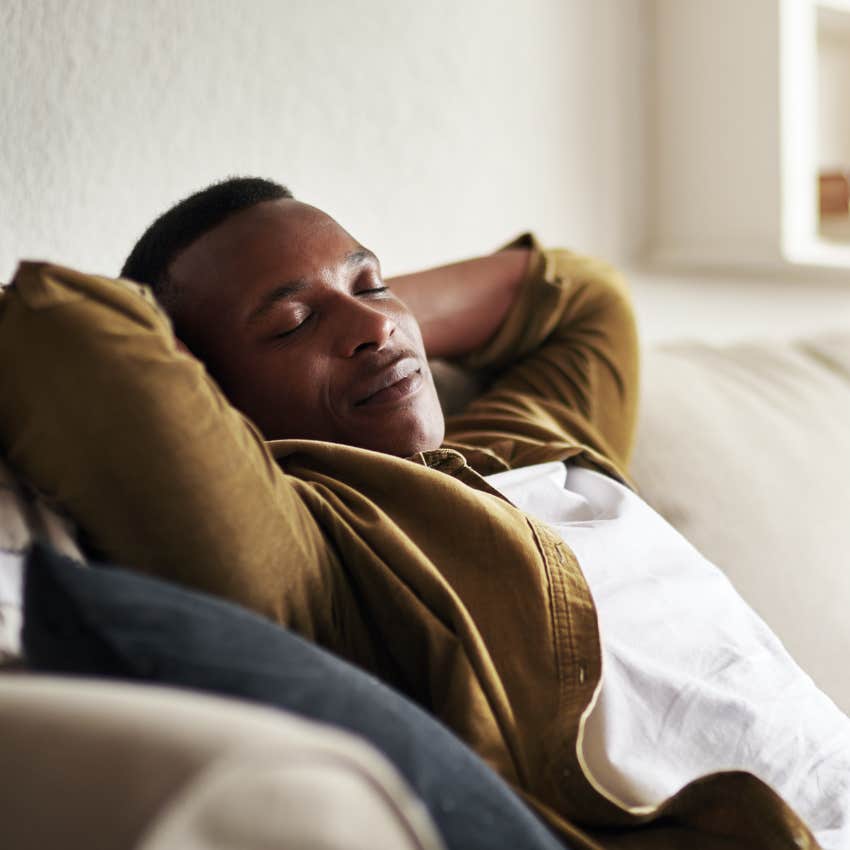 man who likes mental and emotional alone time cancels plans because he's tired