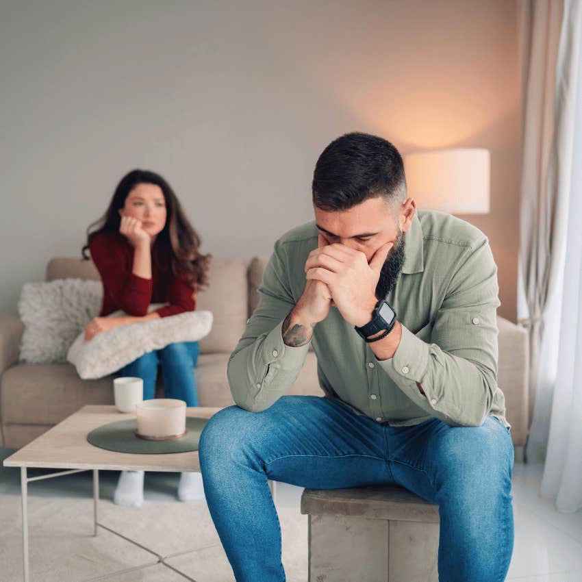 frustrated man getting the apology he deserves