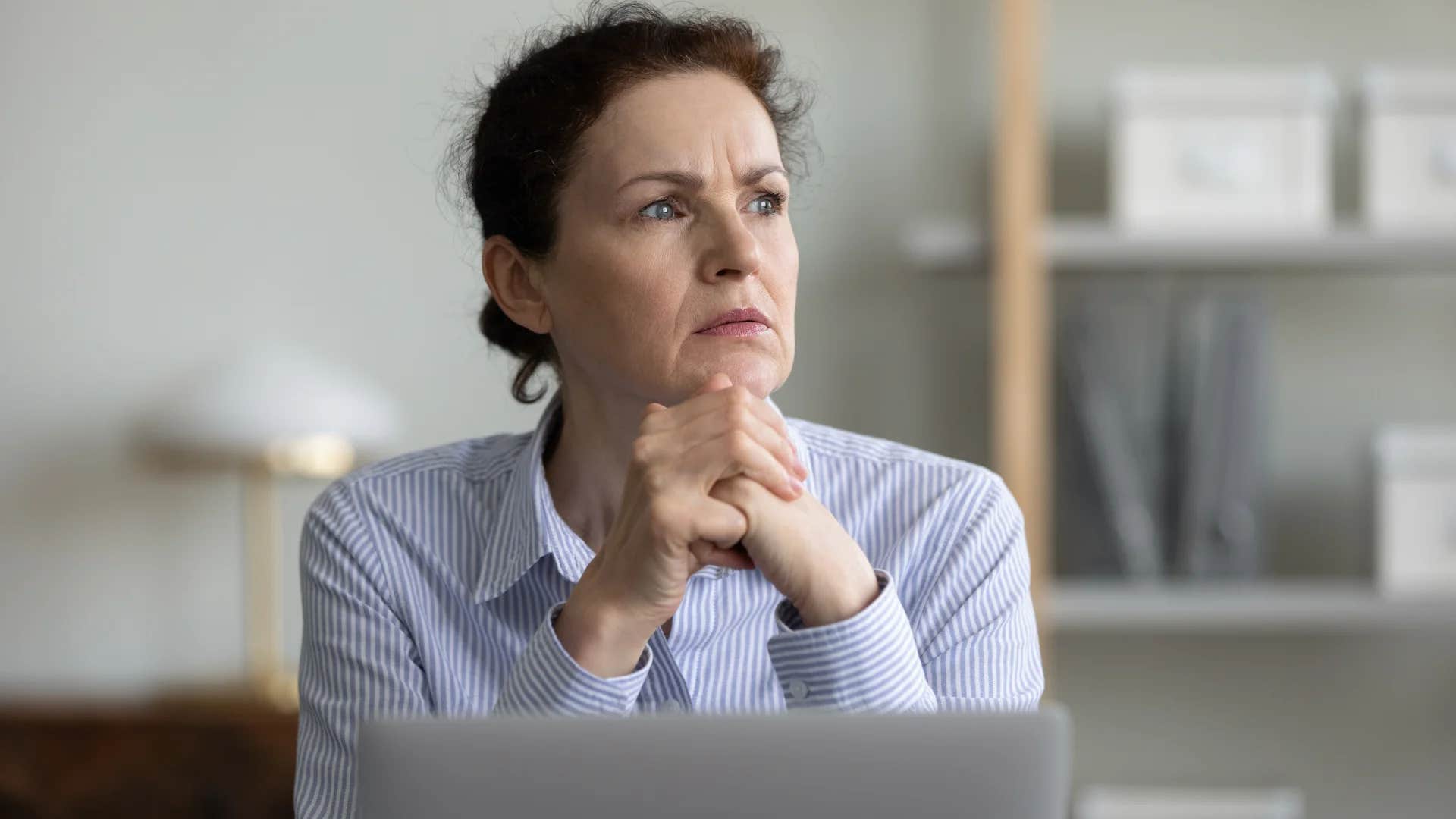 boomer woman annoyed with how gen z dresses at work
