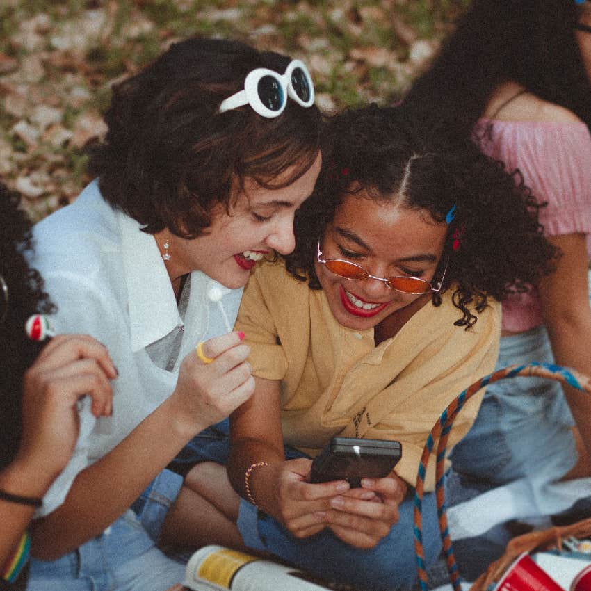 gen Z friends bonding at a community event as a hobby