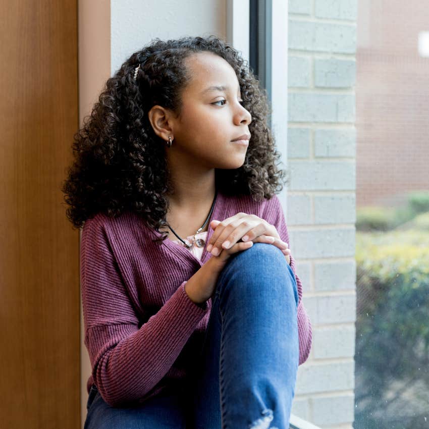introverted millennial woman