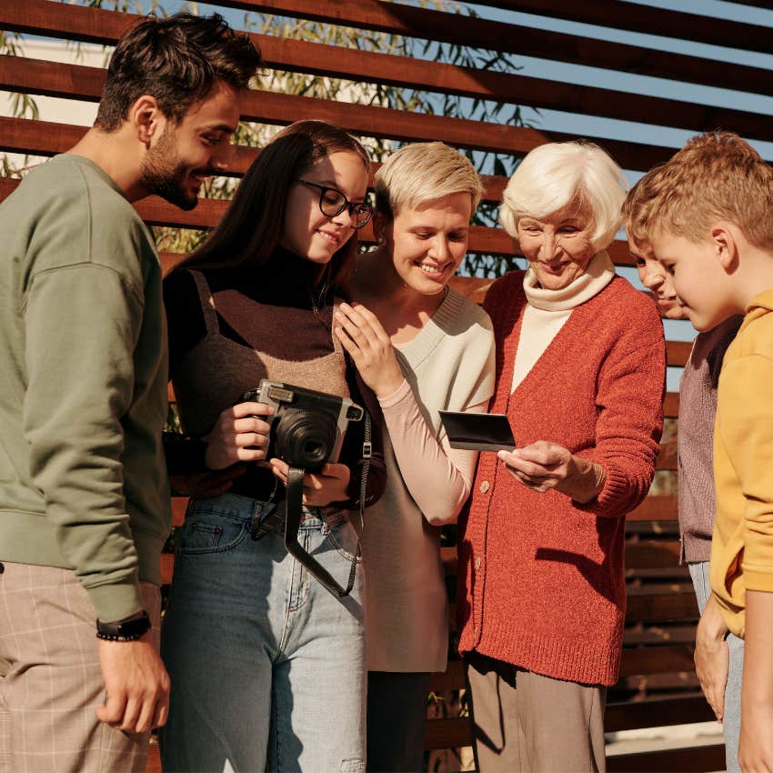 Multigenerational family spending meaningful time together while discussing life beyond work and retirement