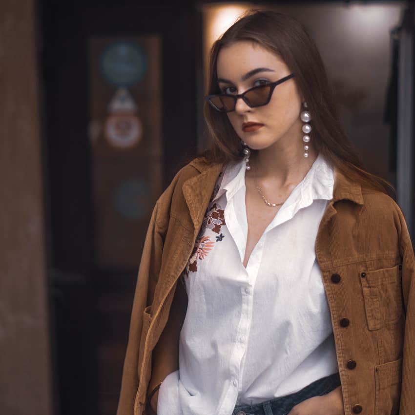 classy high value woman who would never say she's better than that