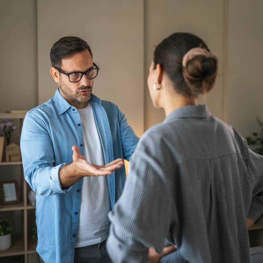 man who is slowly losing faith in other people saying I'll be let down
