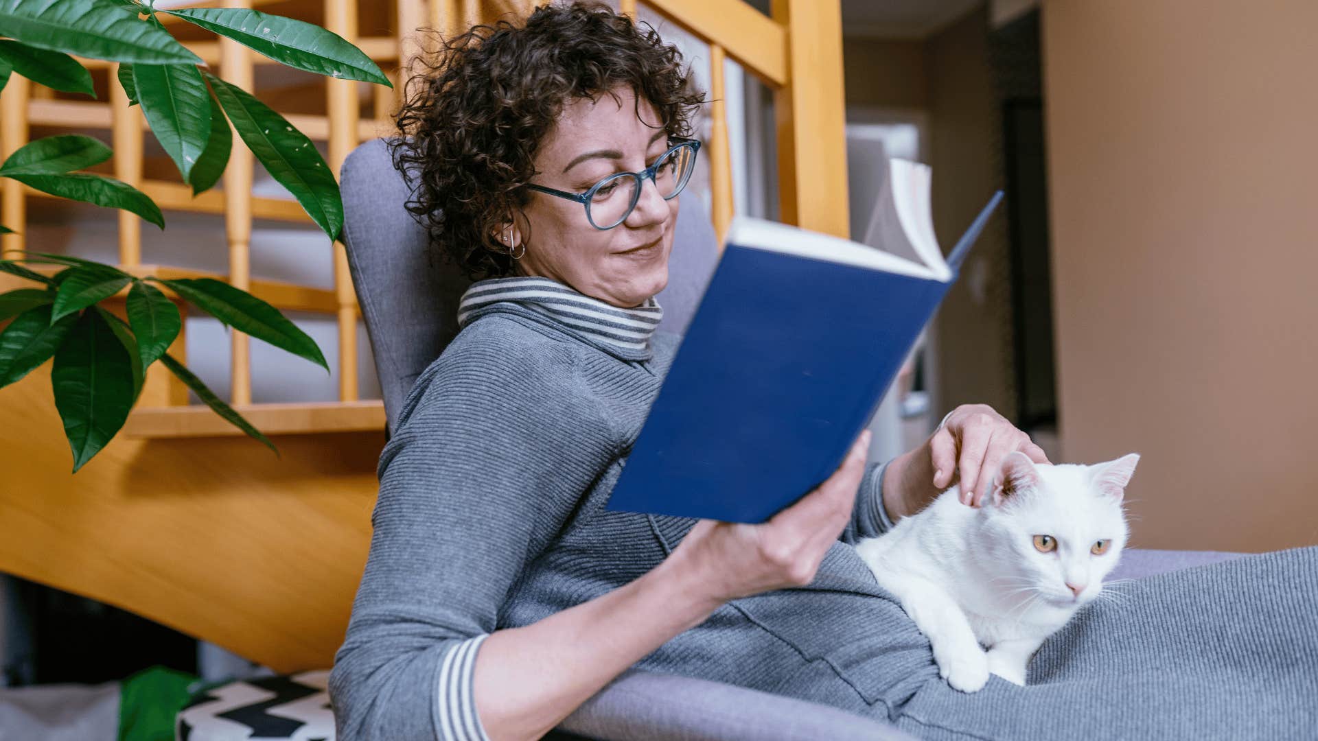 woman who was a gifted kid teaching herself something new