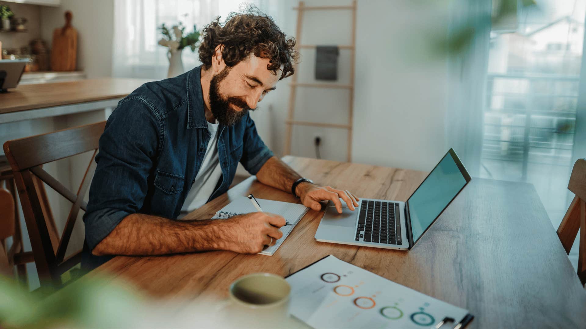 man who was a gifted kid researching everything before making a decision