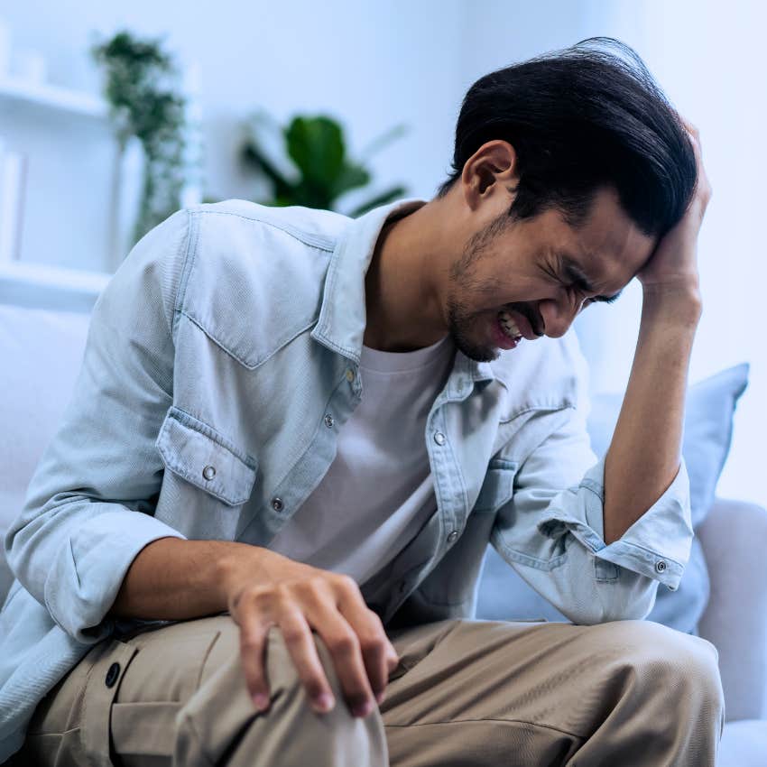 Man who blames himself when something goes wrong