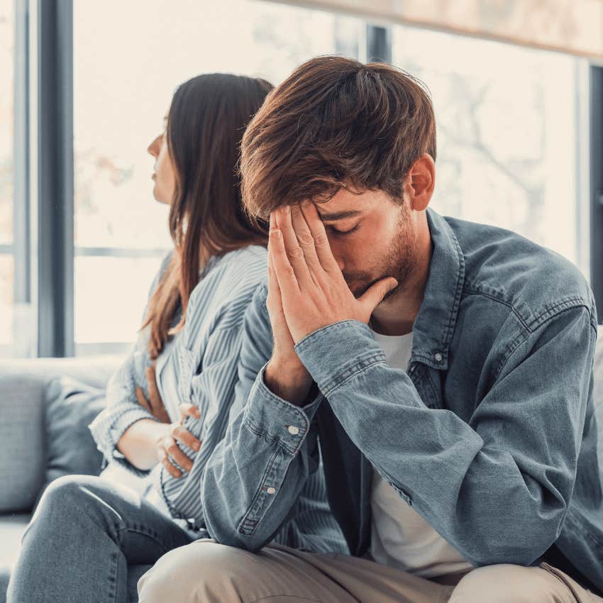 man driving woman away by worrying too much about the future of the relationship