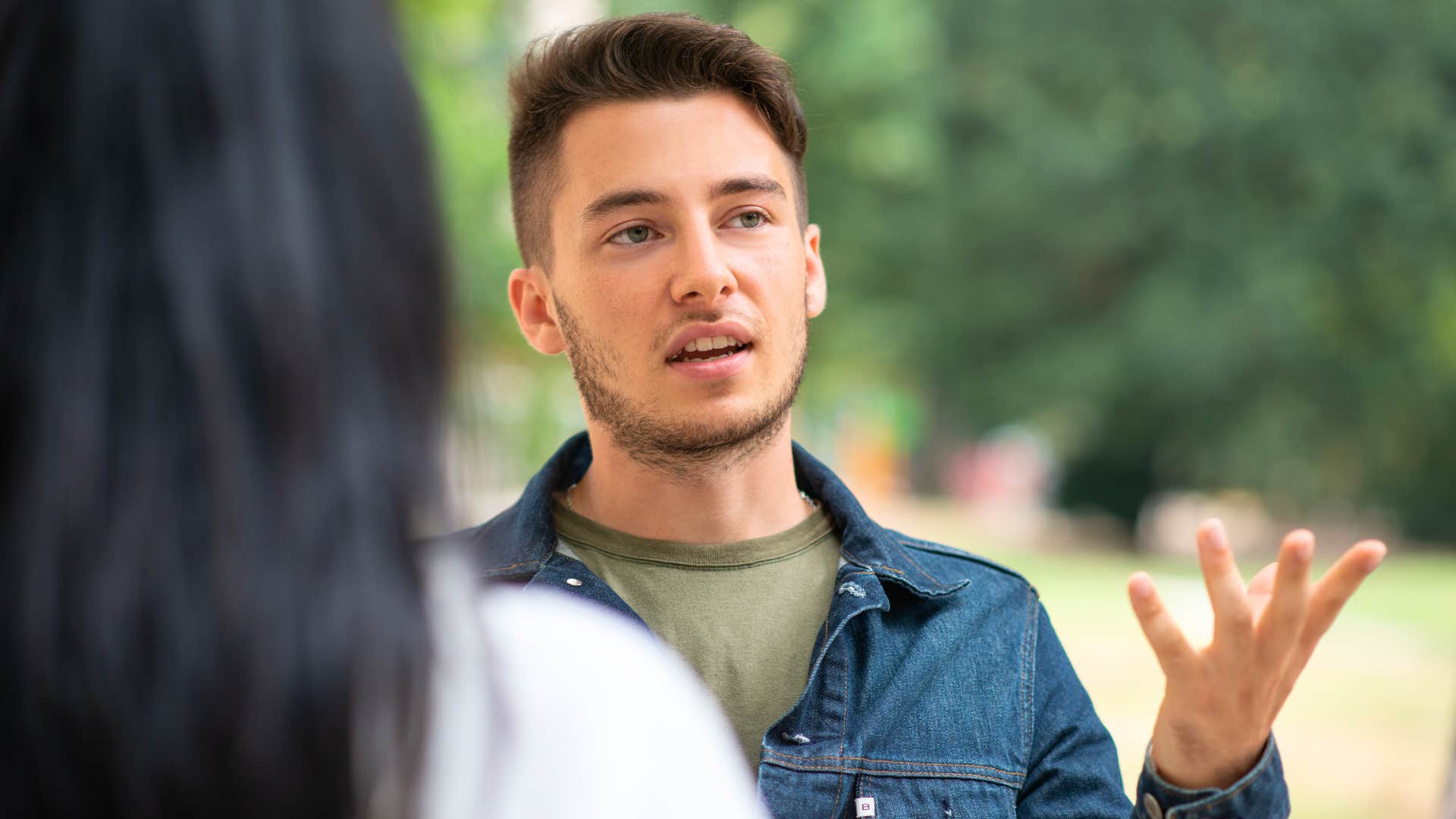mentally emotionally genius man saying dont think thats happening