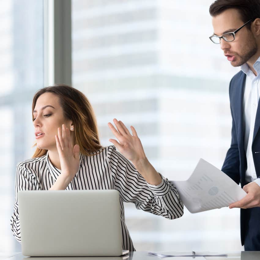 inauthentic person judging another person