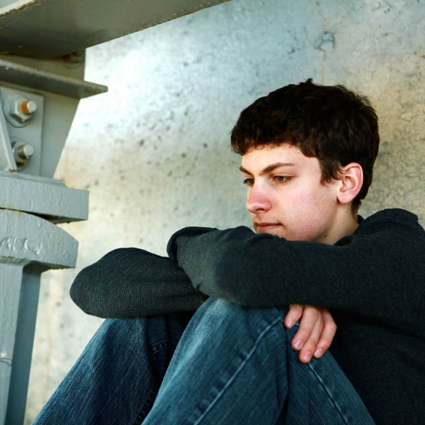 emotionally checked out man saying I don't care anymore