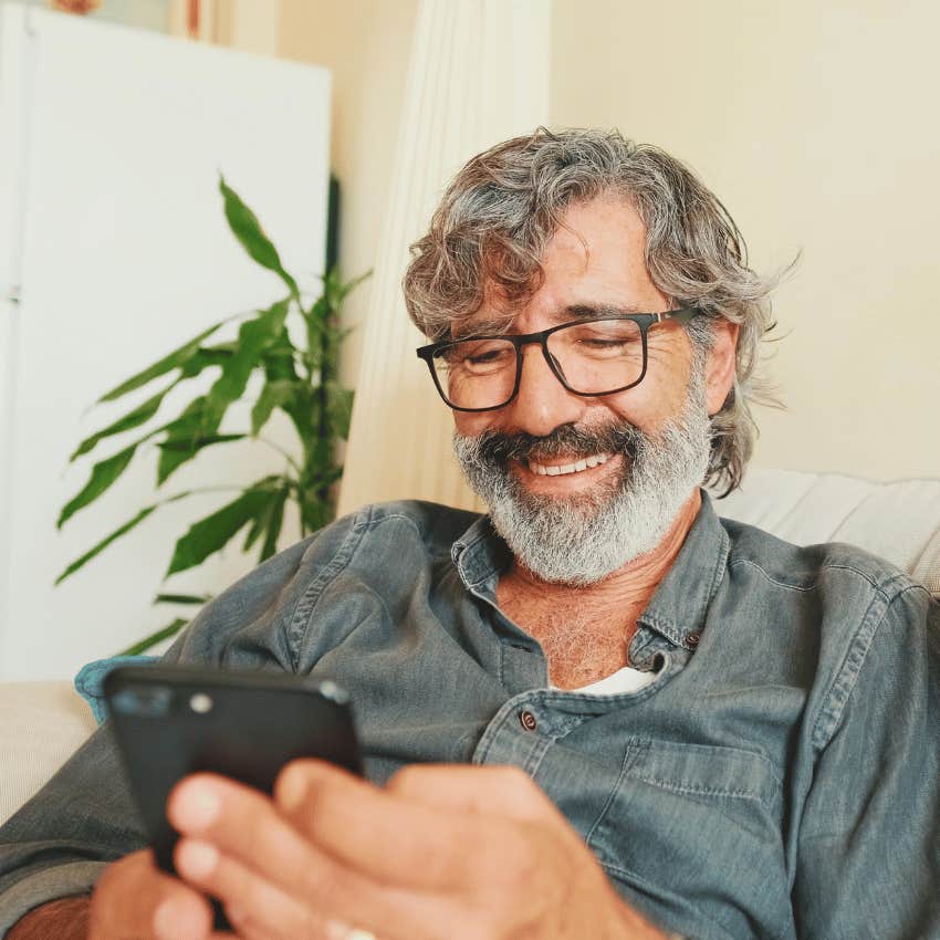 mentally sharp man not ignoring his curiosity