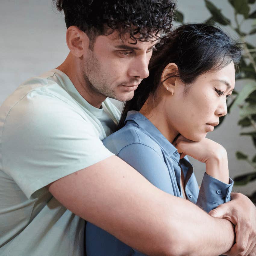 modern supportive couple