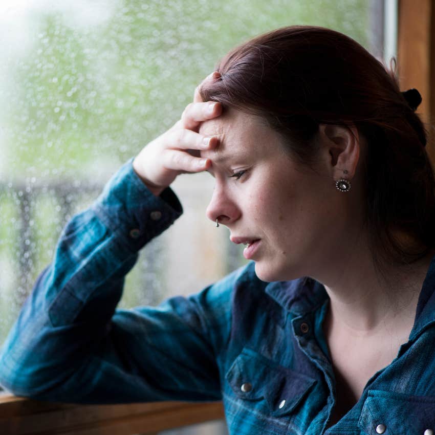 woman who feels overwhelmed all the time