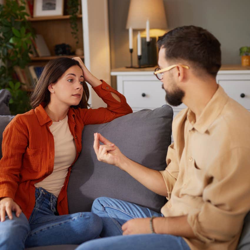 man saying it will only take minute to push a woman's boundaries