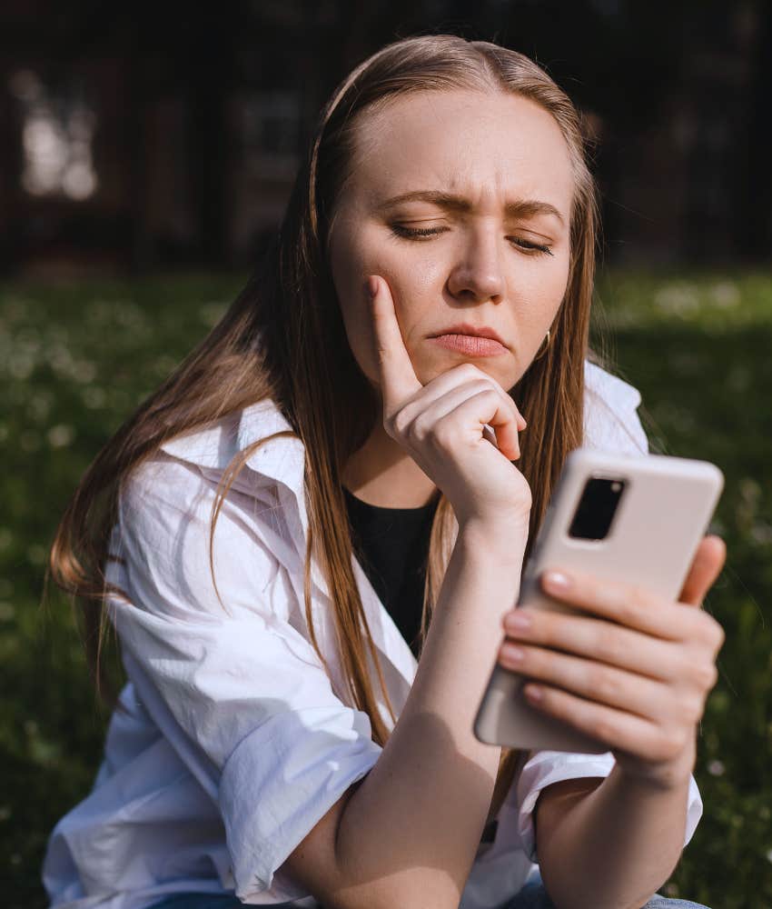 Woman who feels drained by others needs alone time to recharge 