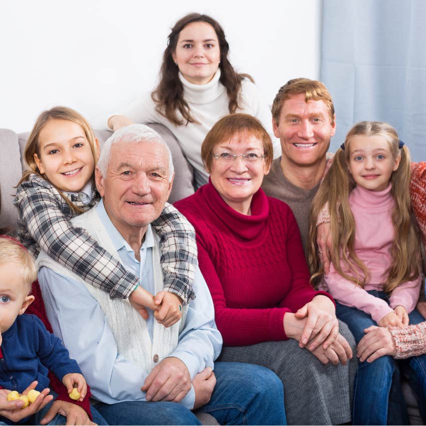 family spending time together