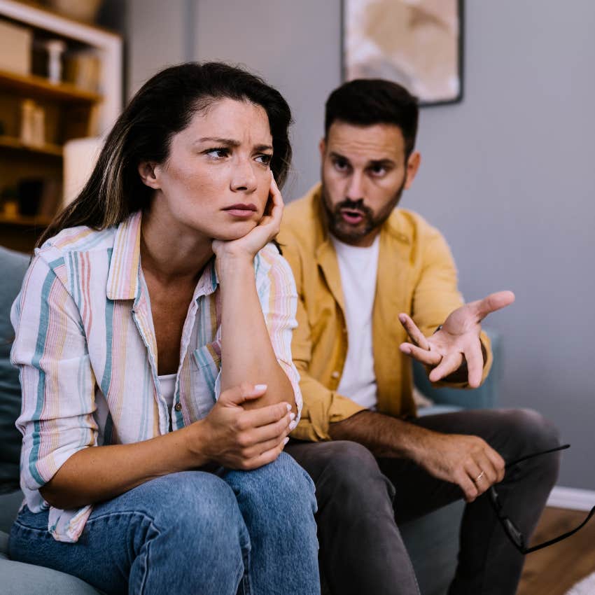 psychopathic man telling wife you should be thanking me