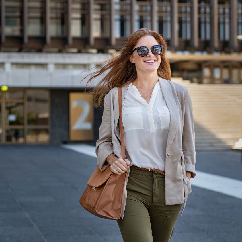 competent woman with high standards
