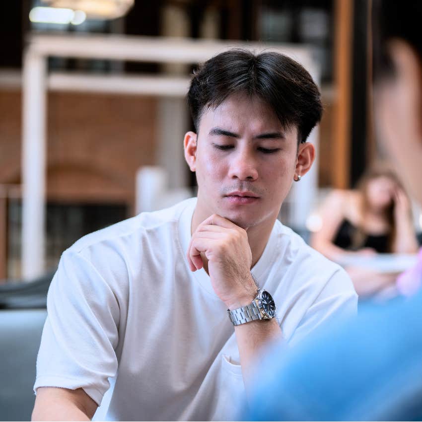 Man saying he just needs some time as he slowly detaches from a friendship