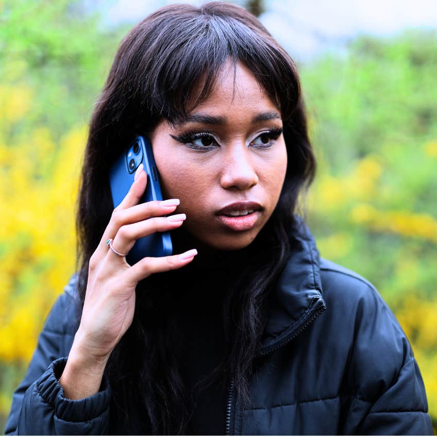 Woman saying maybe another time as she slowly detaches from her friendship