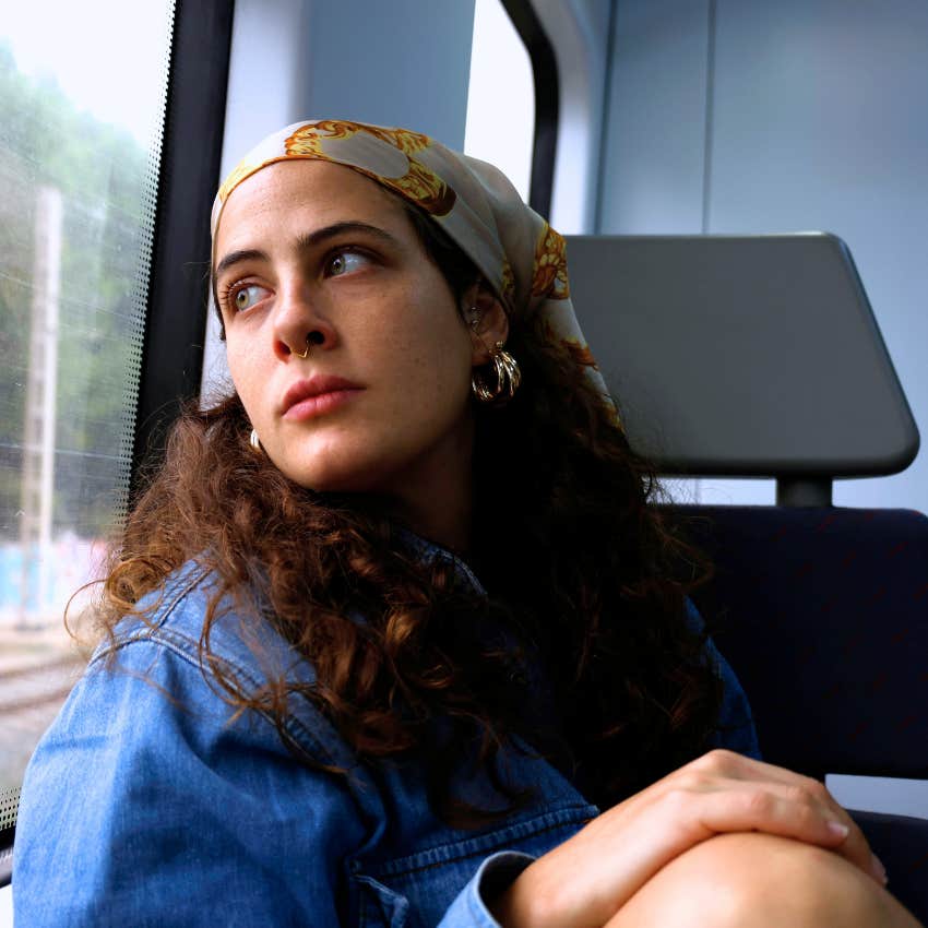 reserved woman struggling with newness in social situations