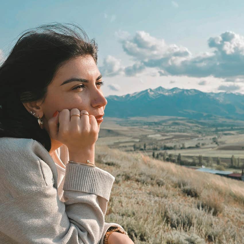 woman who refuses to have a bad day saying this doesn't define her