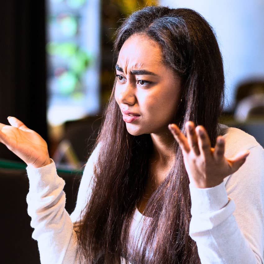 Woman with zero common sense saying you didn't know that