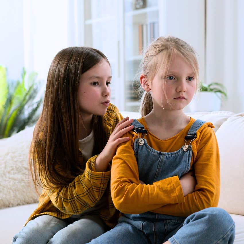 young girls advocating for themselves at home