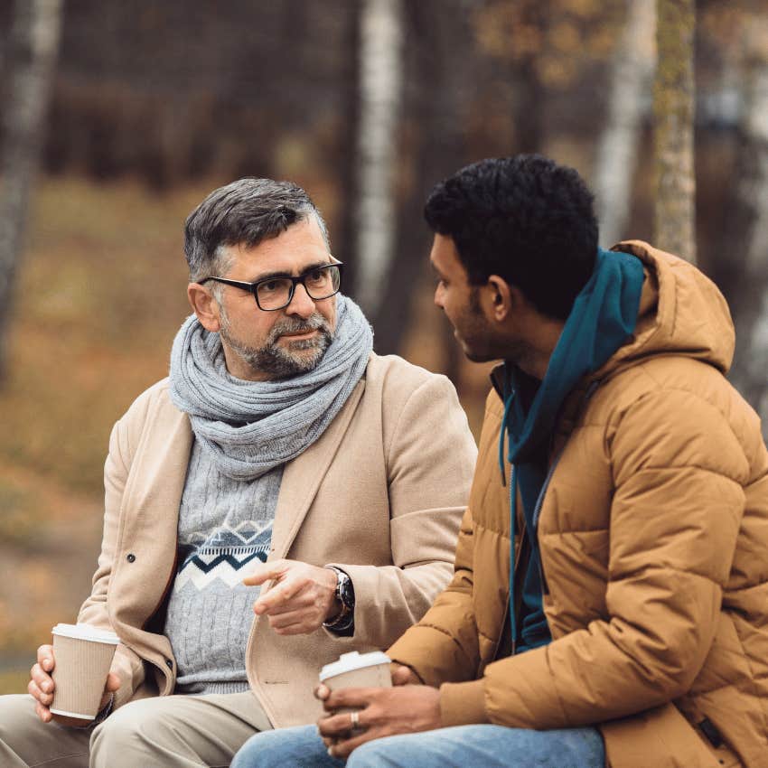 person with high emotional empathy verbalizing that they appreciate sharing