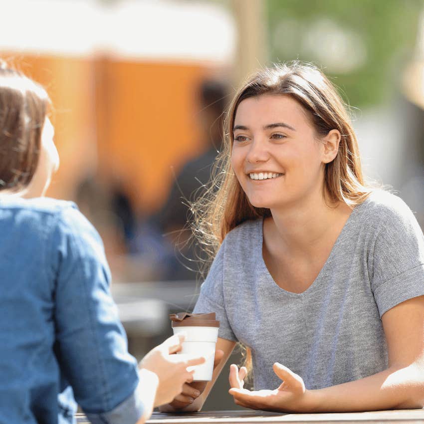 person with high emotional empathy verbalizing that they may not agree with them