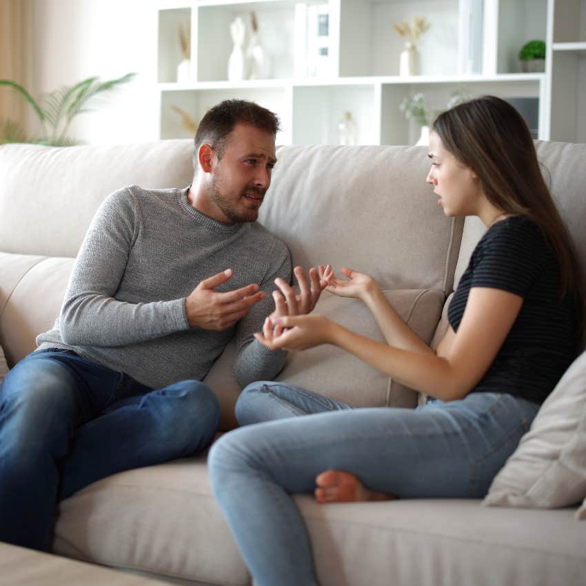 woman who can't pretend to like man telling him she's not trying to be harsh