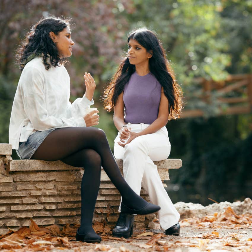 charismatic woman saying i knew you were going to say that