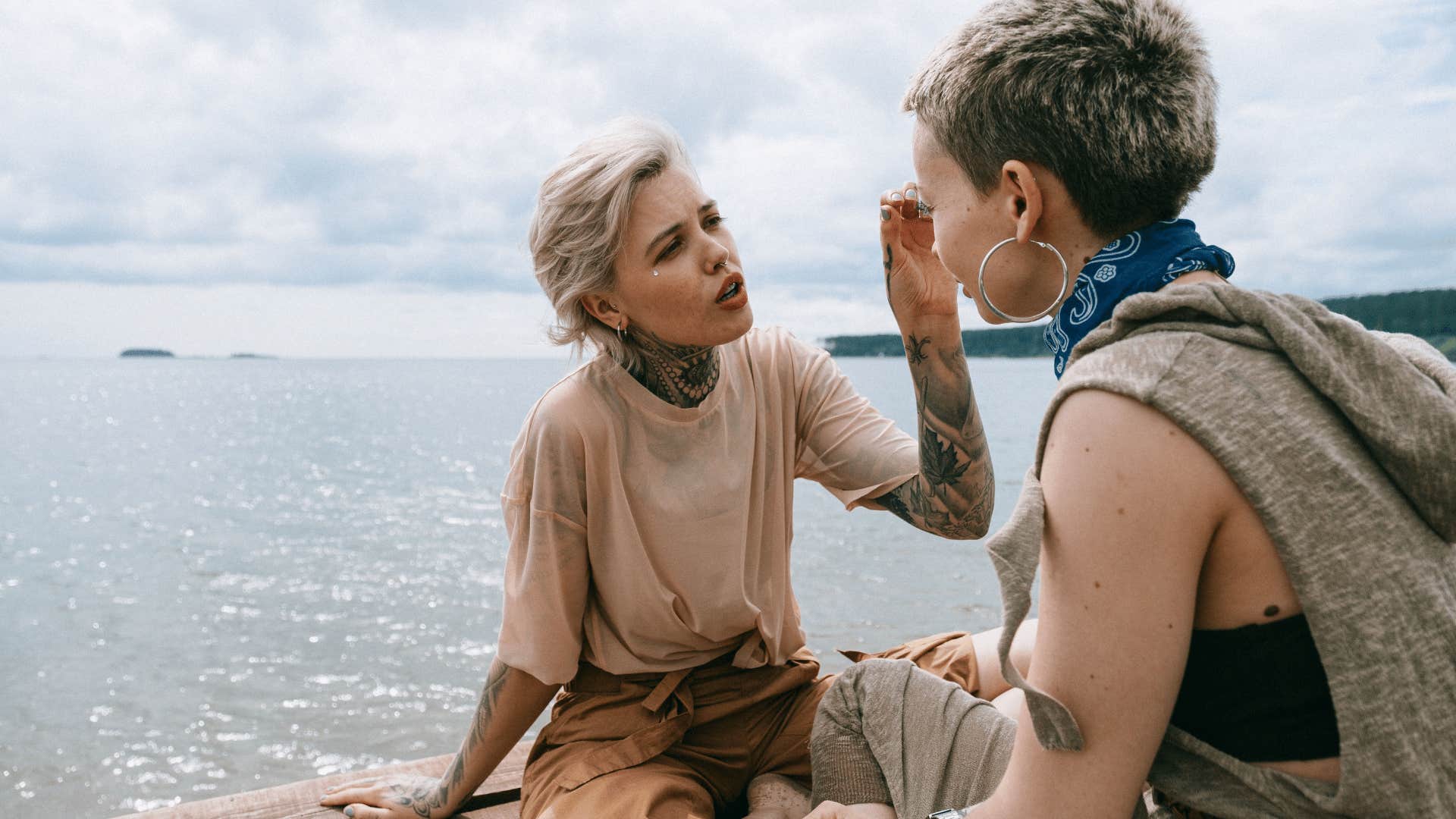 angry woman blaming partner saying see what you made me do