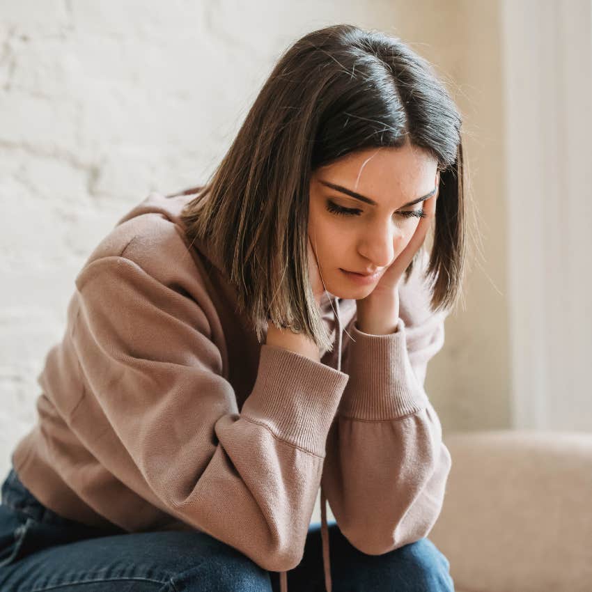 woman told to stop being dramatic