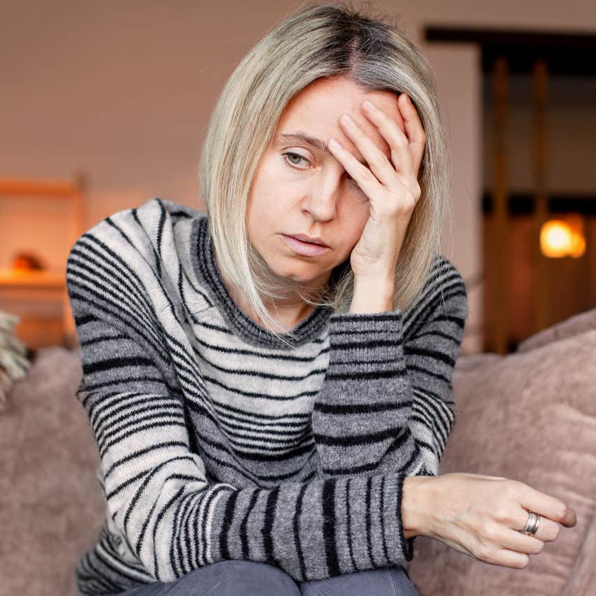 woman raised by parents with no zero empathy second-guessing her feelings
