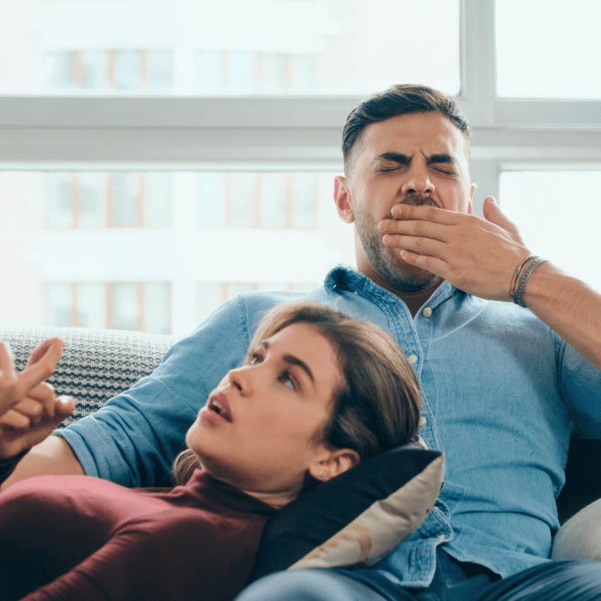 secretly boring person saying there's nothing to worry about