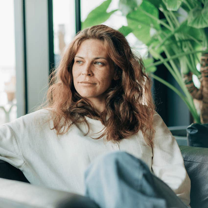 self-aware woman not judging herself for her feelings
