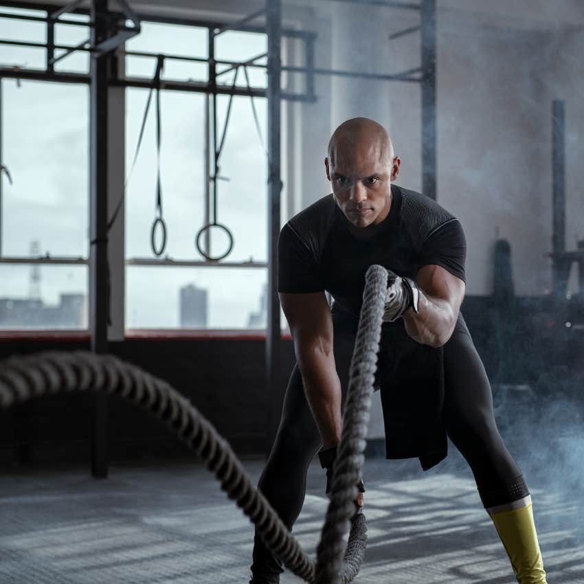worn out man exercising more than normal