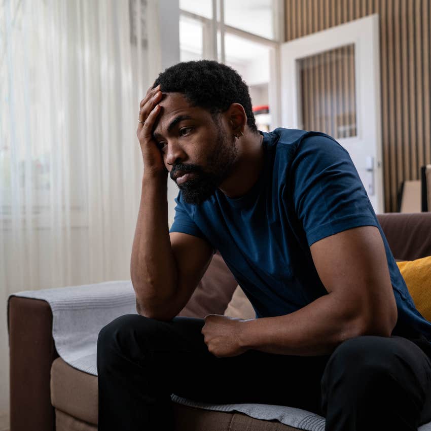 man who was emotionally neglected as a kid taught that he is alone in the world