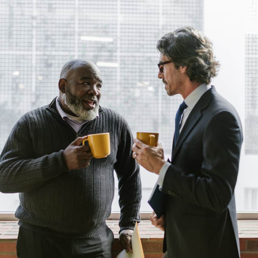 sensitive man who doesn't like making awkward small talk