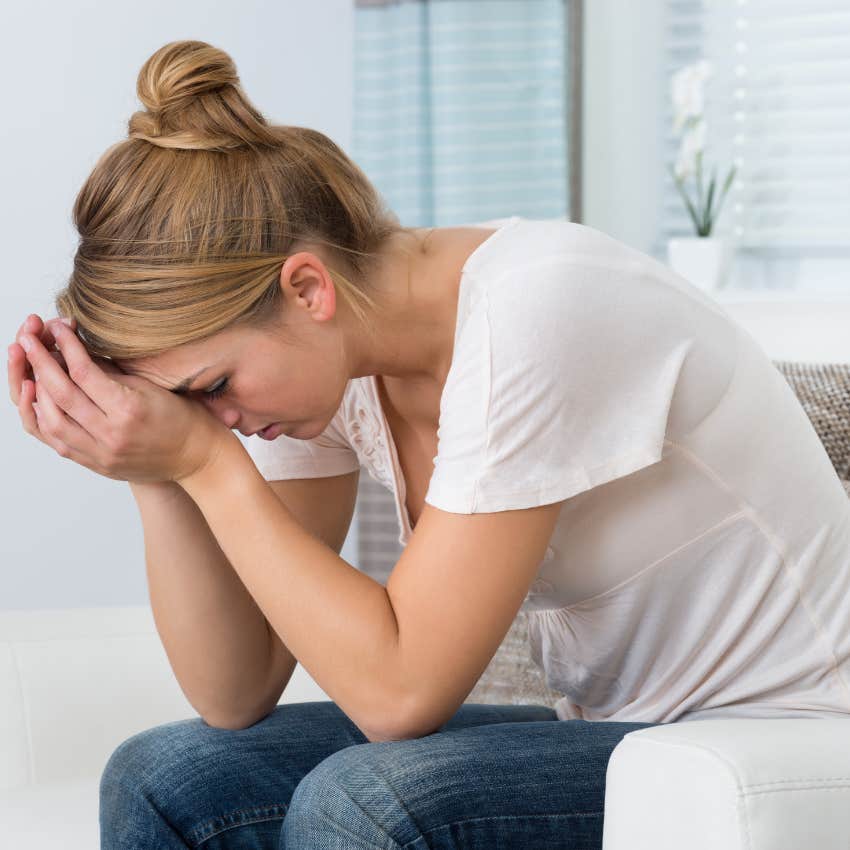woman complaining about having too many choices to make