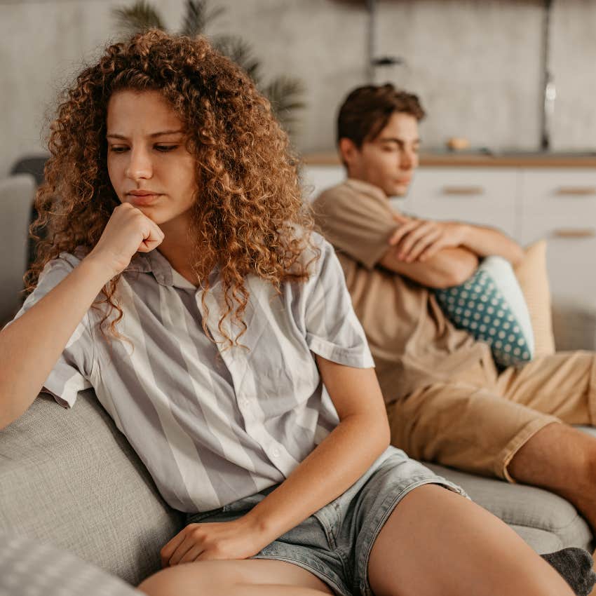 woman being selective about what she shares because she feels emotionally unsafe